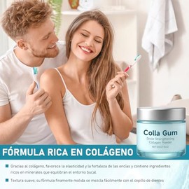 Colágeno En Polvo Para Dientes, Oral Care Powders with Collagen, Polvo De Dientes De Colágeno, Repara el Esmalte, Cuida Las Encías, Limpia Manchas Sua