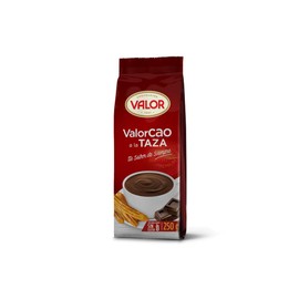 Valor. Valorcao a la taza. Cocoa Powder mix for Hot chocolate. 250g (8.75oz).