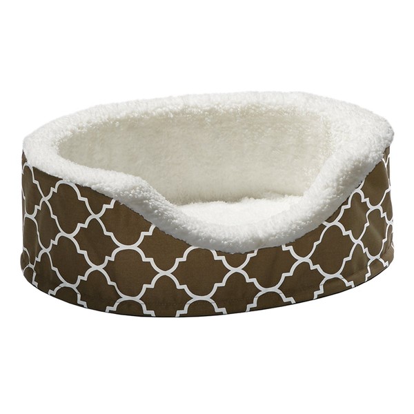 Orthoperdic Egg-Crate Nesting Pet Bed w/ Teflon Fabric Protector, XS