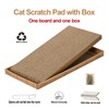 Cat Scratcher Cardboard with Box Durable Corrugate Scratching Kitty Sofa