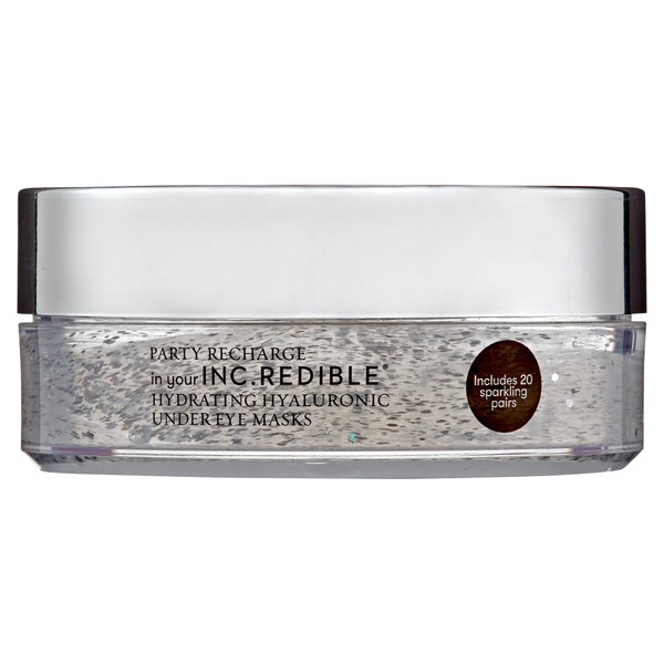 INC.redible Party Recharge - Sparkling Under Eye Masks, clear