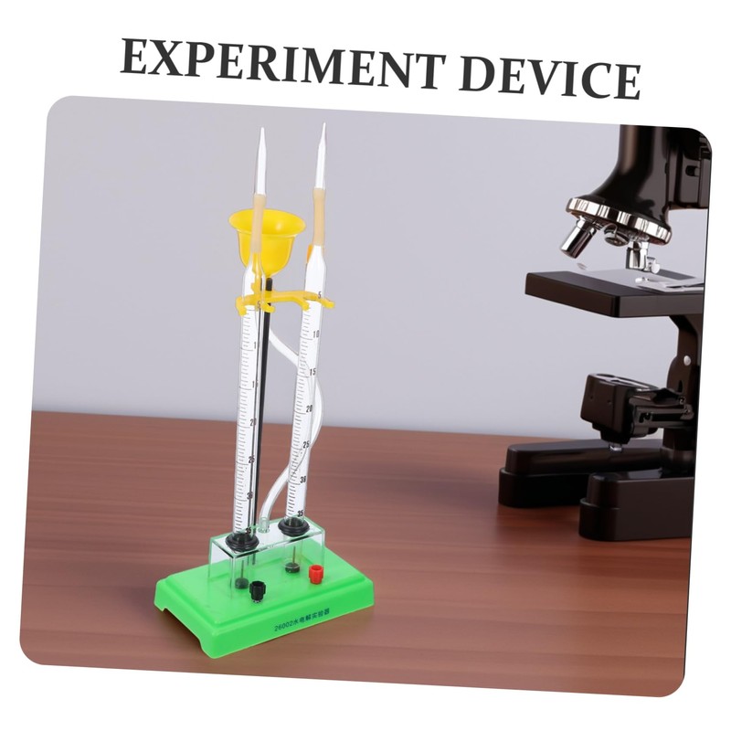 Mobestech Water Electrolysis Experiment Device Sturdy Teaching Instrument for Demonstrating