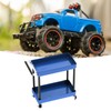 Mini 2‑Tier Tools Storage Trolley Mobile Workshop Garage Repair RC