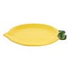 Widdop and Co Hestie - Lemon Plate - Yellow Glazed