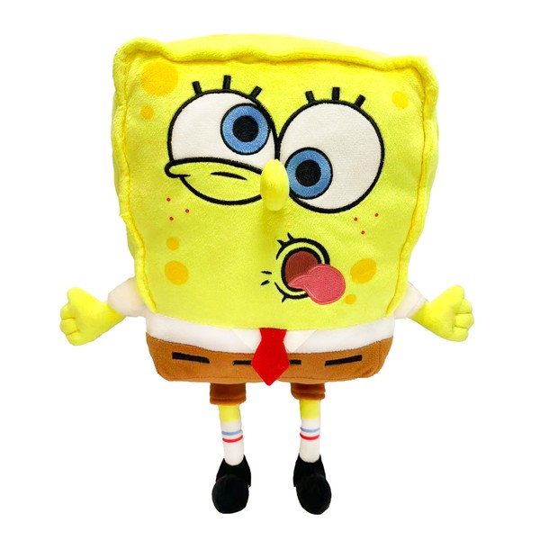 SpongeBob SquarePants Plush- Spongebob 13 Inch Plush - Funny Face
