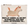 Mr. & Mrs. Panda Size XL Large Make-Up Bag Horse