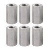 TOPPROS Pack of 6 M8 X 1.25-Pitch 24mm Length Metric