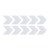 VekAuto 10 Pcs Reflective Stickers, Arrow Shape Universal for Cars