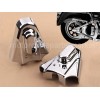 Unbranded Phantom Rear Swing Arm Covers for Harley Softails Custom