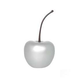 Pottery Pots Decorative Cherry, Decorative Sculpture Made of Fibreglass, Decorative Object for Living Room, Windowsill, Café, Hotel, Handmade Decorative Fruits, Weatherproof and UV-Resistant, XS Matte