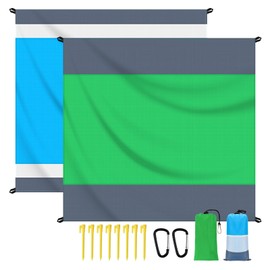 BREENHILL Beach Blanket Water Resistant Sandproof 2 Pack 83x79in Outdoor Blanket Lightweight Windproof Thin Soft Beach Mat for Travel Camping Picnic Beach