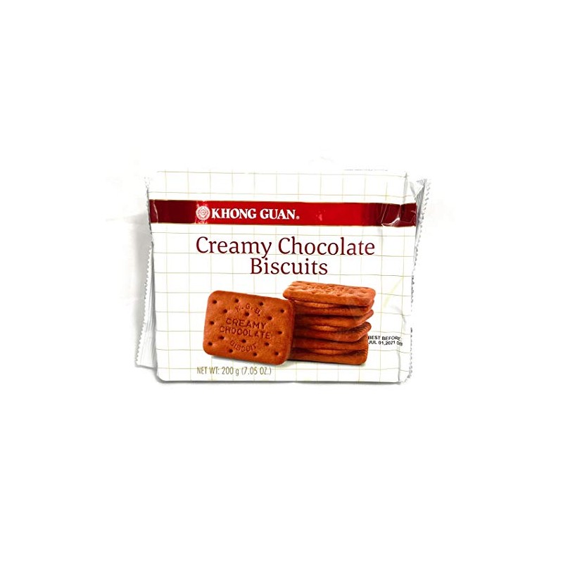 Khong Guan Creamy Chocolate Biscuits 200g (7.05 oz)