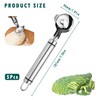 OneNine Cactus Peeler Spoon, 5pcs Cactus Peeler Tool, Multi-Function Pelador