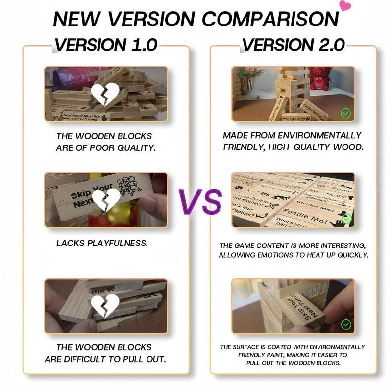 Stacking-tower game,Gift for Friend,Best Game for Party.