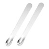 ULTECHNOVO 2pcs Stainless Steel Filling Spoon Convenient Dumpling Wonton Stuffing