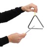 CASCHA HH 2004 Triangle Percussion Instrument with Mallet & Rubber
