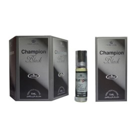 Al Rehab NEW Al Rehab Roll On Oil Attar Perfume Alcohol Free 6x6ml - Black Champion