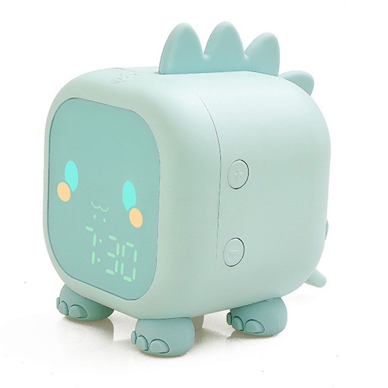 Digital Clock Intelligent Cute Fun Dragon LED Silicone Cartoon Bedside