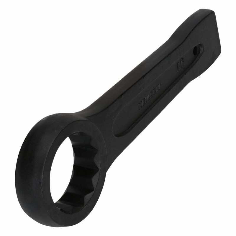 TOP-VIGOR 36 mm Slogging Ring Spanner Striking Straight Handle Box