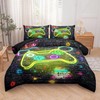 MWMWMW Kids Comforter Set for Boys, Gaming Bedding Set Full