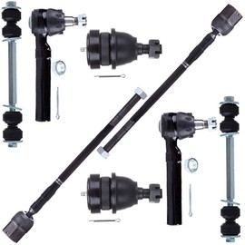 cciyu Inner Tie Rod Ends Lower Ball Joints Outer Tie Rod Ends Rear/Front Sway Bar End Links Compatible Fit For 1994-2004 For Ford For Mustang 8pcs Suspension Kit