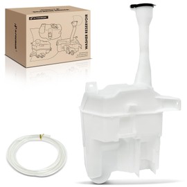 A-Premium 8531533300-PFM Front Washer Fluid Reservoir Compatible with Select Toyota/Lexus Models - Camry 2007-2011, ES350 2007-2012, with (Washer Pump/Filler Neck/Cap/Hose/Bracket/Grommet)