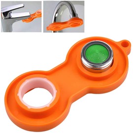 Voarge 10 x M24 aerator, tap strainer insert, mixing nozzle with ABS filter including 1 x key, 10 x pads for taps