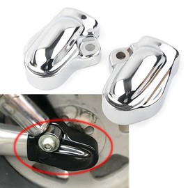 Chrome Bar Shield Rear Axle Covers Fit for Harley VRSC V-Rod 02-up Muscle VRSCF