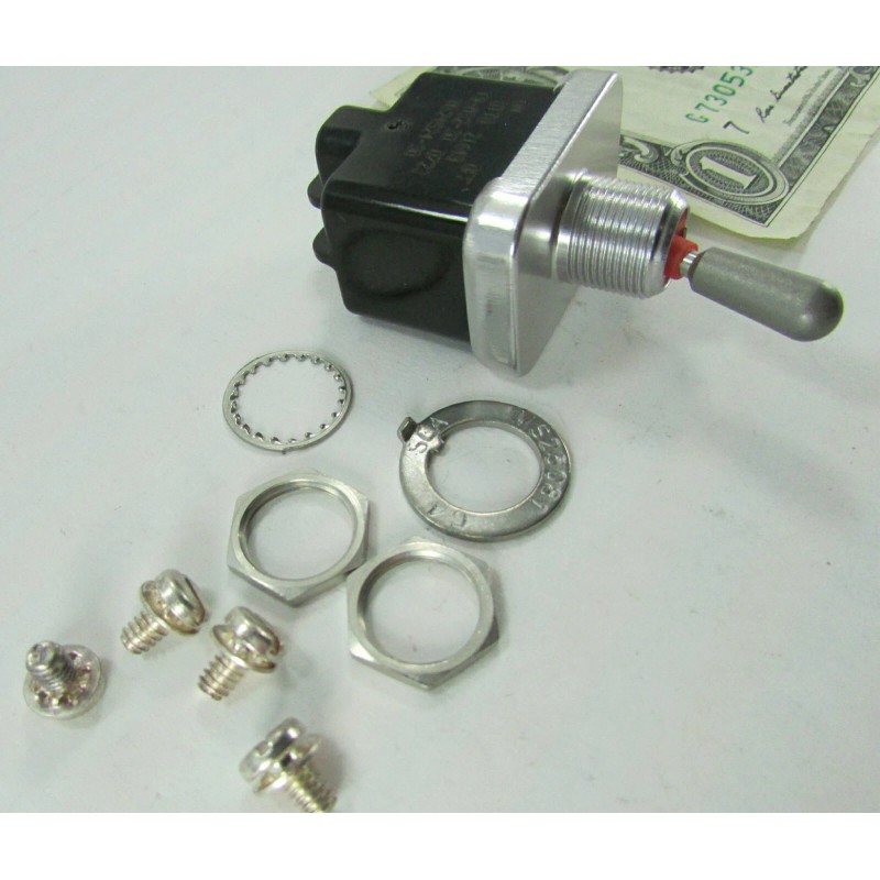Otto Sealed Military Spec Momentary Toggle Switches 2-Pole 2-Position T9-MS2-30
