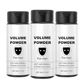 Texturpuder f√ºr M√§nner, Haarpuder M√§nner, Leicht Aufzutragen, Verleiht Sofort Textur und Volumen, Rein Nat√ºrliche Inhaltsstoffe, Texturpuder Powder, Starker Halt, Haarpuder f√ºr M√§nner (40G, 3PC)