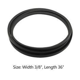 YIAOSUA 954-04201A 754-04201 3/8" x 36" Snowblower Drive Belt for Cub Cadet MTD 954-04201 754-04201A 754-04032 Troy-Bilt 2410 2420 2840