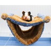 Rat Cage Accessories, Rat Hammock with Warm Soft Fluff, Rat