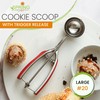 Spring Chef Red Large Cookie Scoop for Baking, Multifunctional #20