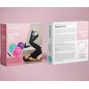 AppleRound 9-inch Pilates Ball, Pack of 2 with 1 Pump,