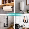 MGahyi Paper Towel Holder Under Cabinet, Single Hand Operable Wall