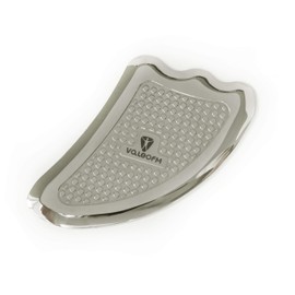 ValeoFM Anti Slippery Instrument Assisted Soft Tissue Mobilization Stainless Steel IASTM Gua Sha Scraping Massage Tool - Triangle
