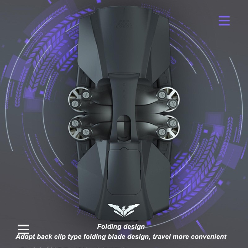 Drone 360 Degree Obstacle Avoidance GPS with HD Camera Foldable