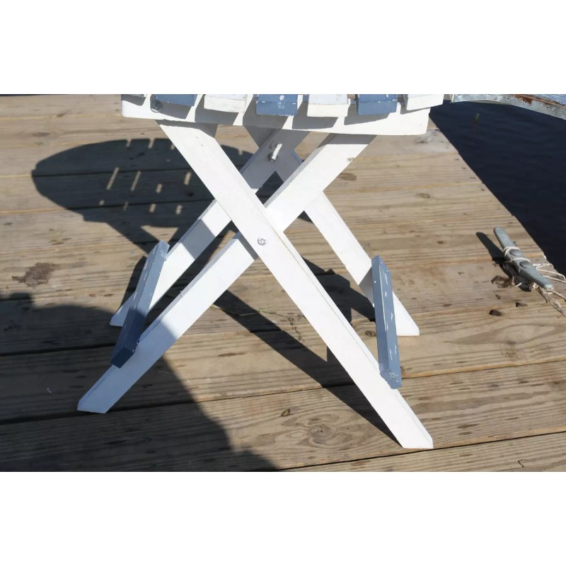 Table ACCENT TABLE, Fish Table, Folding Table Coastal Home Decor,