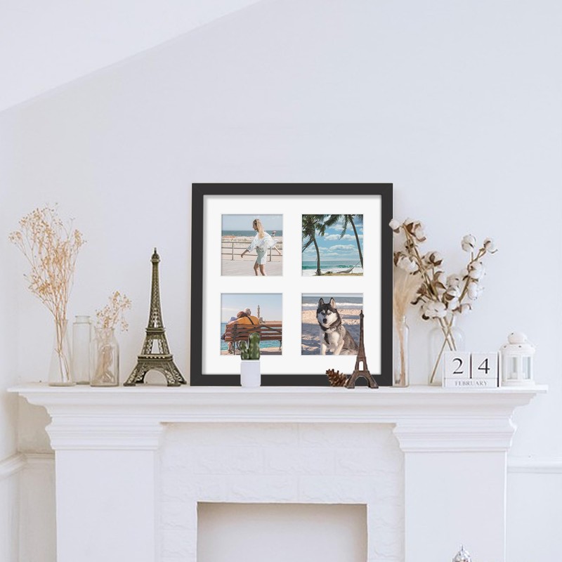 DUENPY 10x10 Collage Picture Frame 4x4 Picture Frames Collage Wall