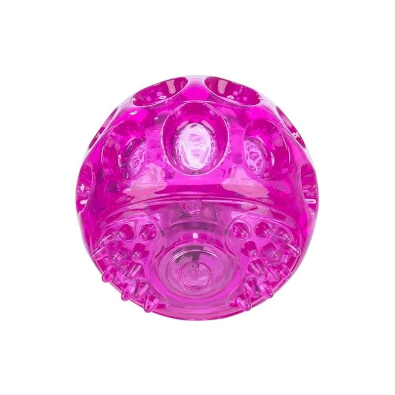 TRIXIE dog blink ball, pink, ø 6 cm, 33642, activation