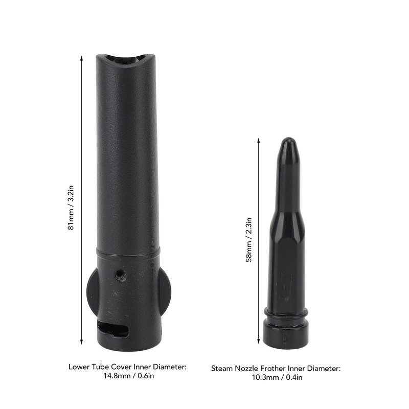 Steam Nozzle Frother Lower Tube Cover Compatible For Delonghi Coffee