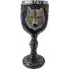Nemesis Now Lone Wolf Goblet 19.5cm, Blue, 1 Count (Pack