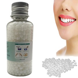 ShuaWdk Dentures, Dental Resin, Fitting Beads Teeth, Teeth Repair Kit - Temporary Tooth Repair Kit, Temporary Denture Replacement Kit for Temporary Restoration of Missing Teeth, Replacement Dentures,