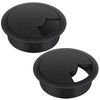 Bolatus 2 Pcs 60mm Desk Grommets, Round Desk Cable Hole