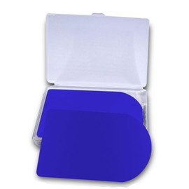 ebamaz Anodized Metal Business Cards Aluminum Blanks Laser Engraving Plates (Blue, 10PCS)