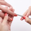 2PCS Cuticle Pusher and Cutter with Storage Case,Professional Cuticle Pusher