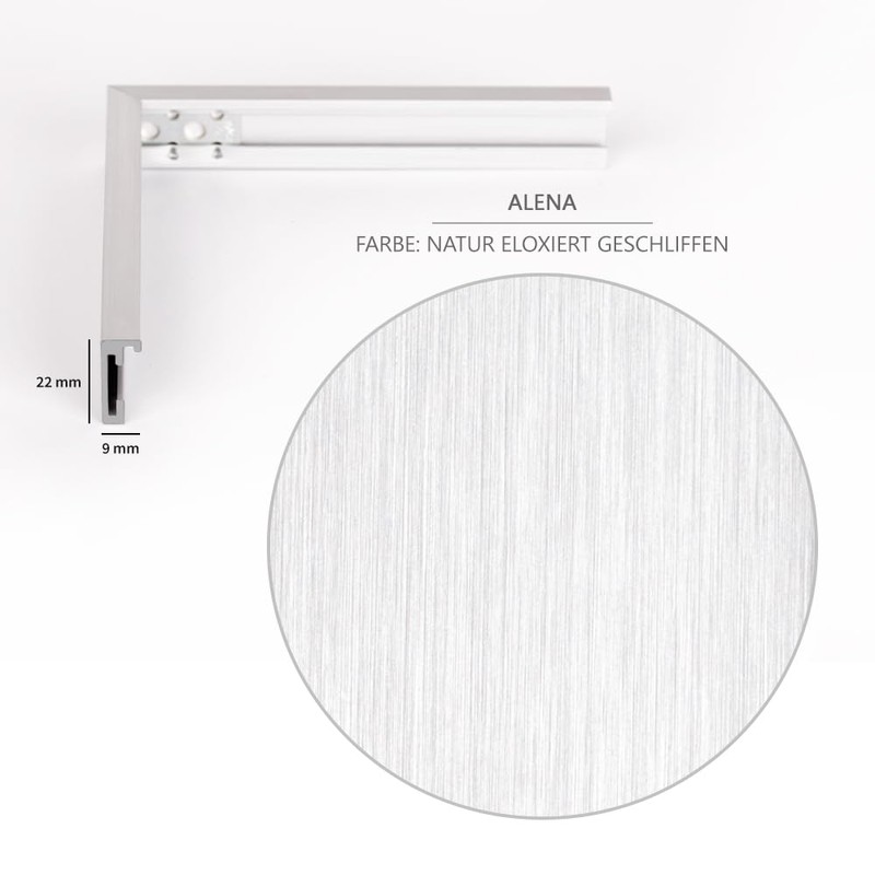HaakDesign Alena Slim Aluminium Picture Frame 24 x 30 cm