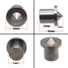 CESFONJER Dowel Pin Center Woodworking Alignment Tool Points Marker Drill