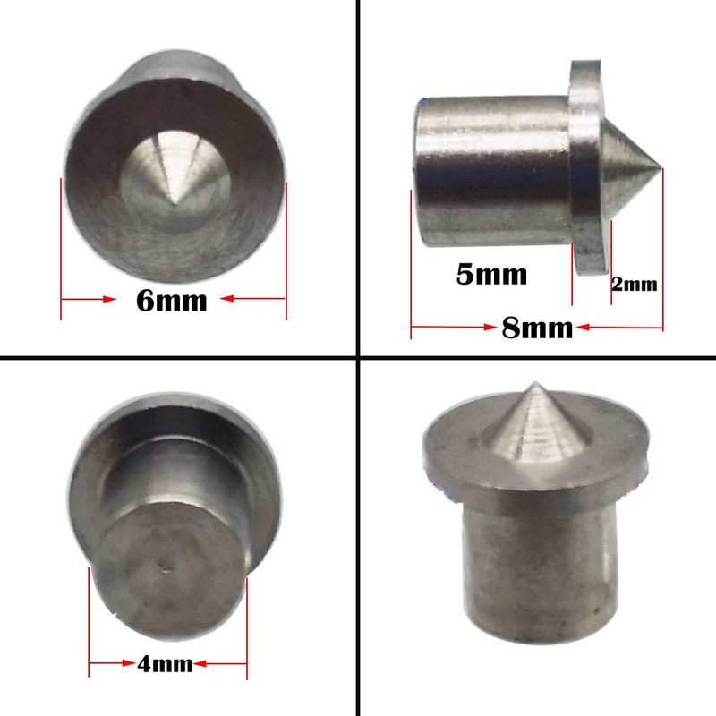 CESFONJER Dowel Pin Center Woodworking Alignment Tool Points Marker Drill