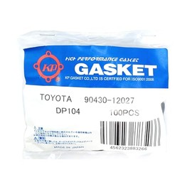 K.P Gasket Oil Fan Drain Plug Gasket DP104 Toyota 100pcs 90430-12027